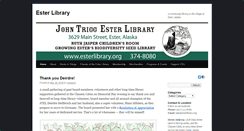 Desktop Screenshot of esterlibrary.org